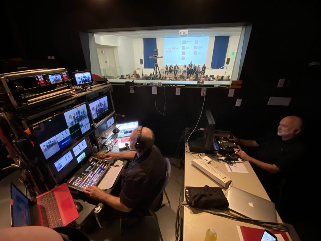 Rheacom video webcast production for corporate TV